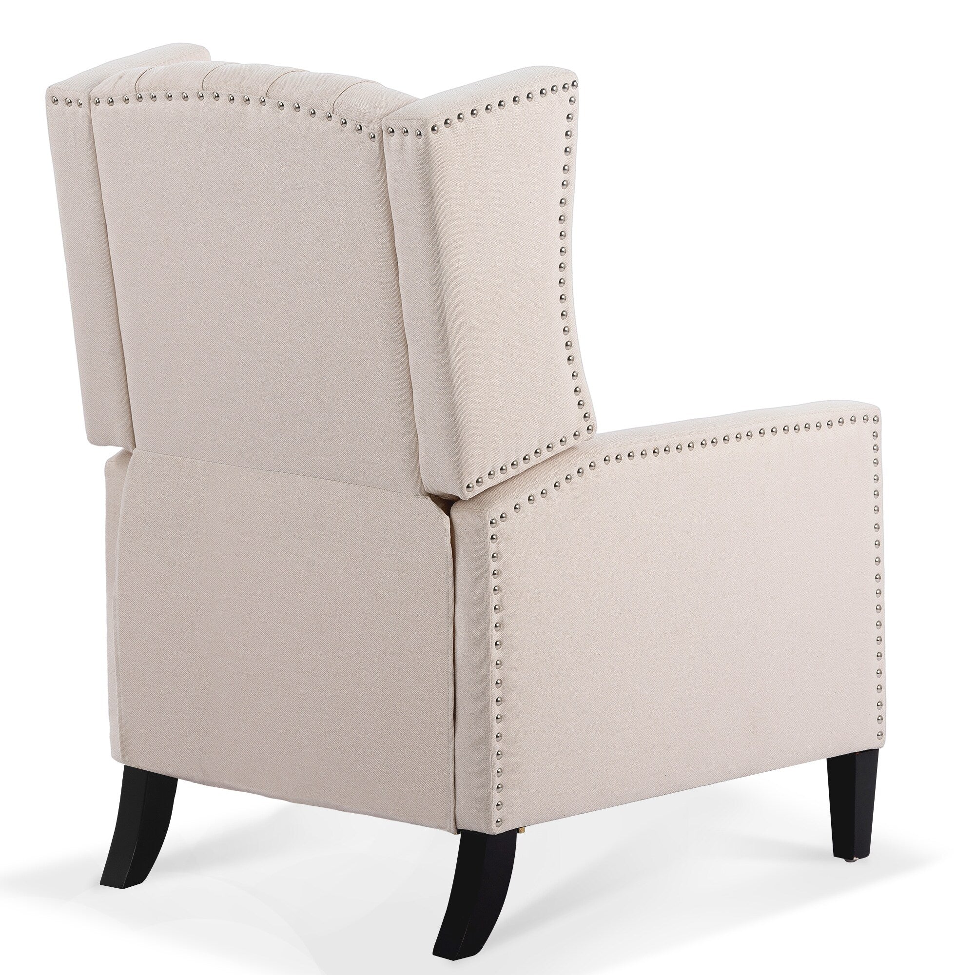 27.16 Wide Fabric Manual Wing Chair Recliner