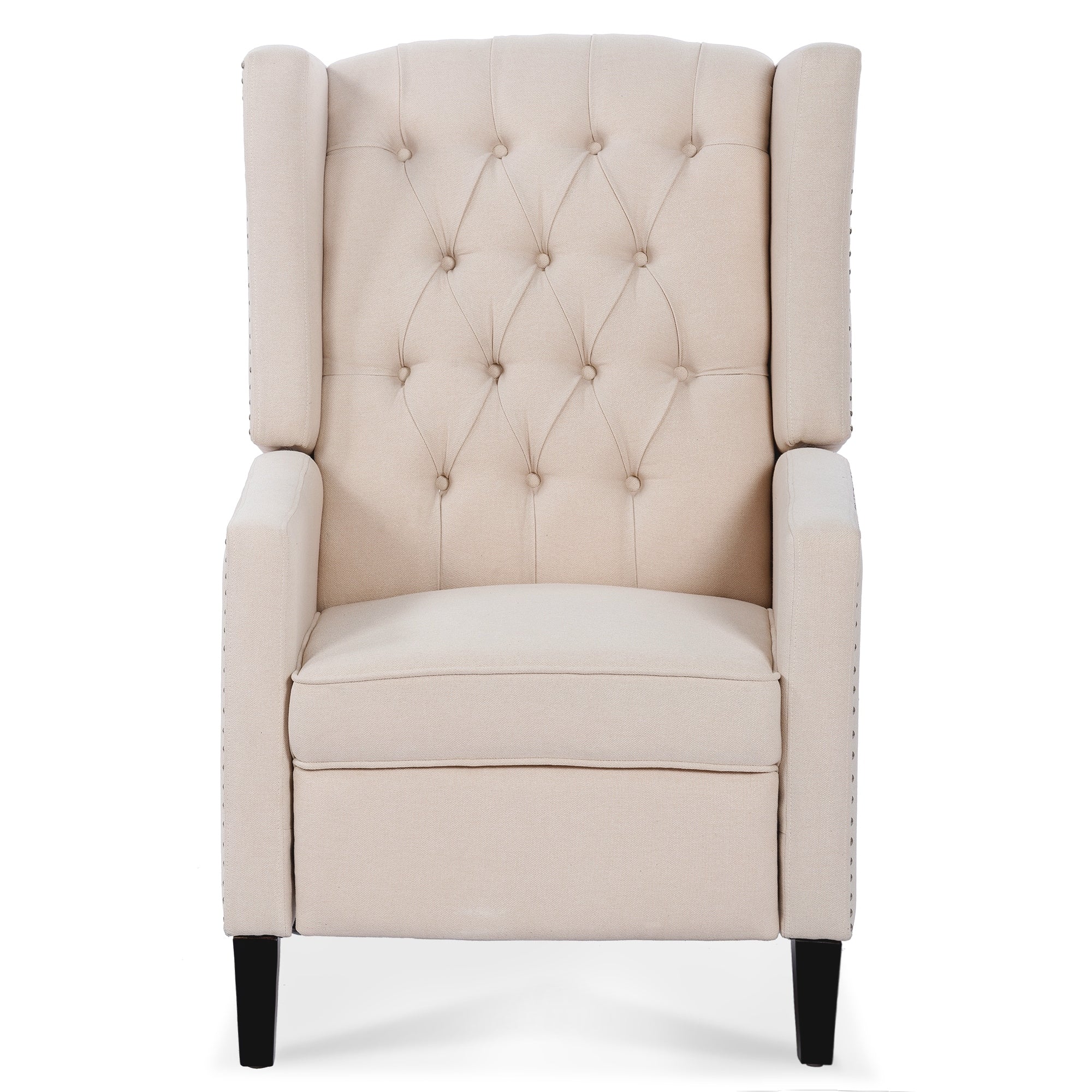 27.16 Wide Fabric Manual Wing Chair Recliner