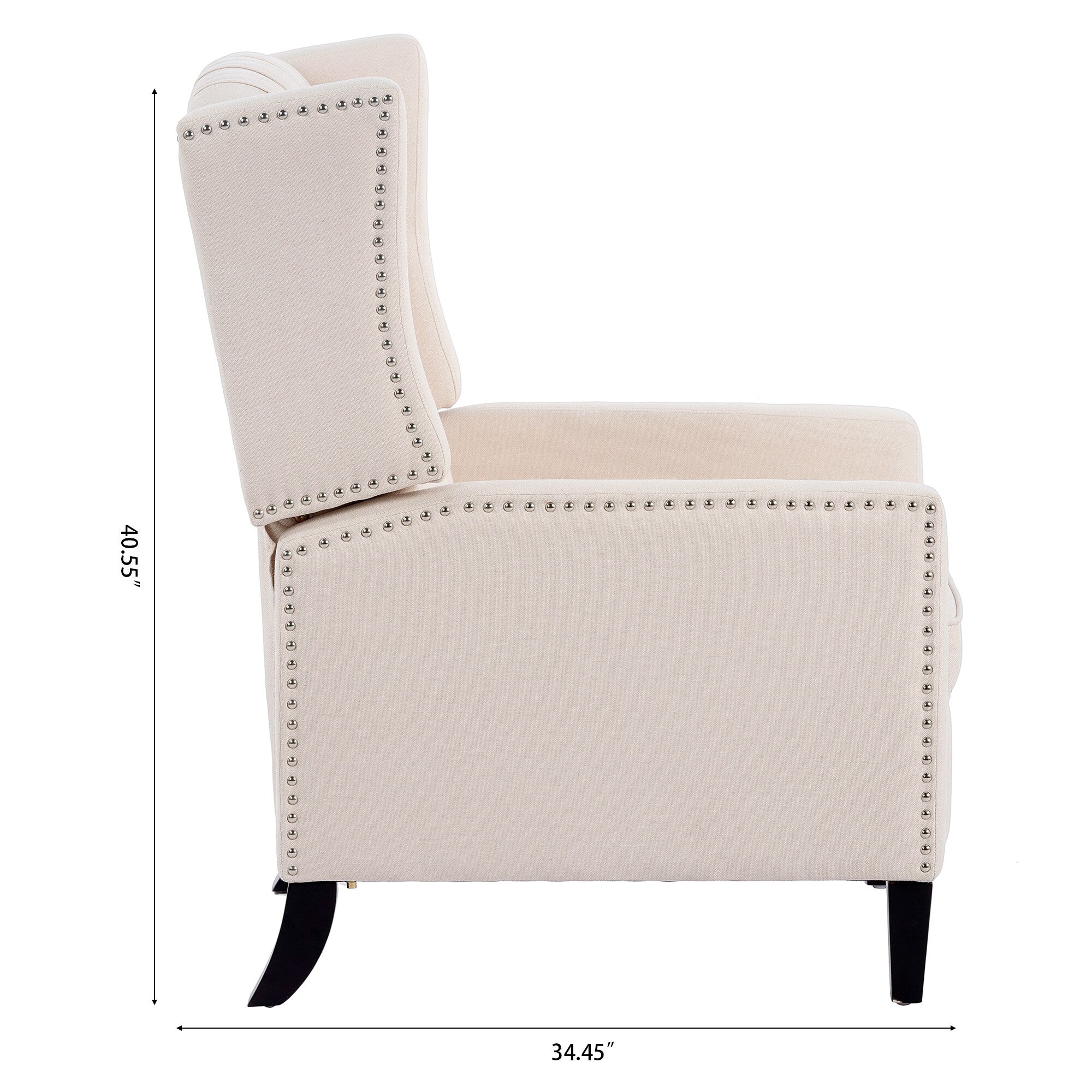 27.16 Wide Manual Wing Chair Recliner