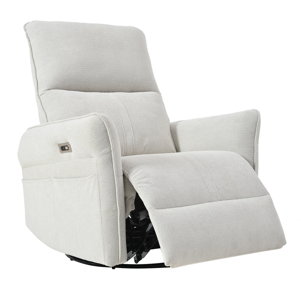 270° Power Swivel Rocker Recliner Chair for Adults, Swivel Rocking Recliner Chair,Electric Small Recliners