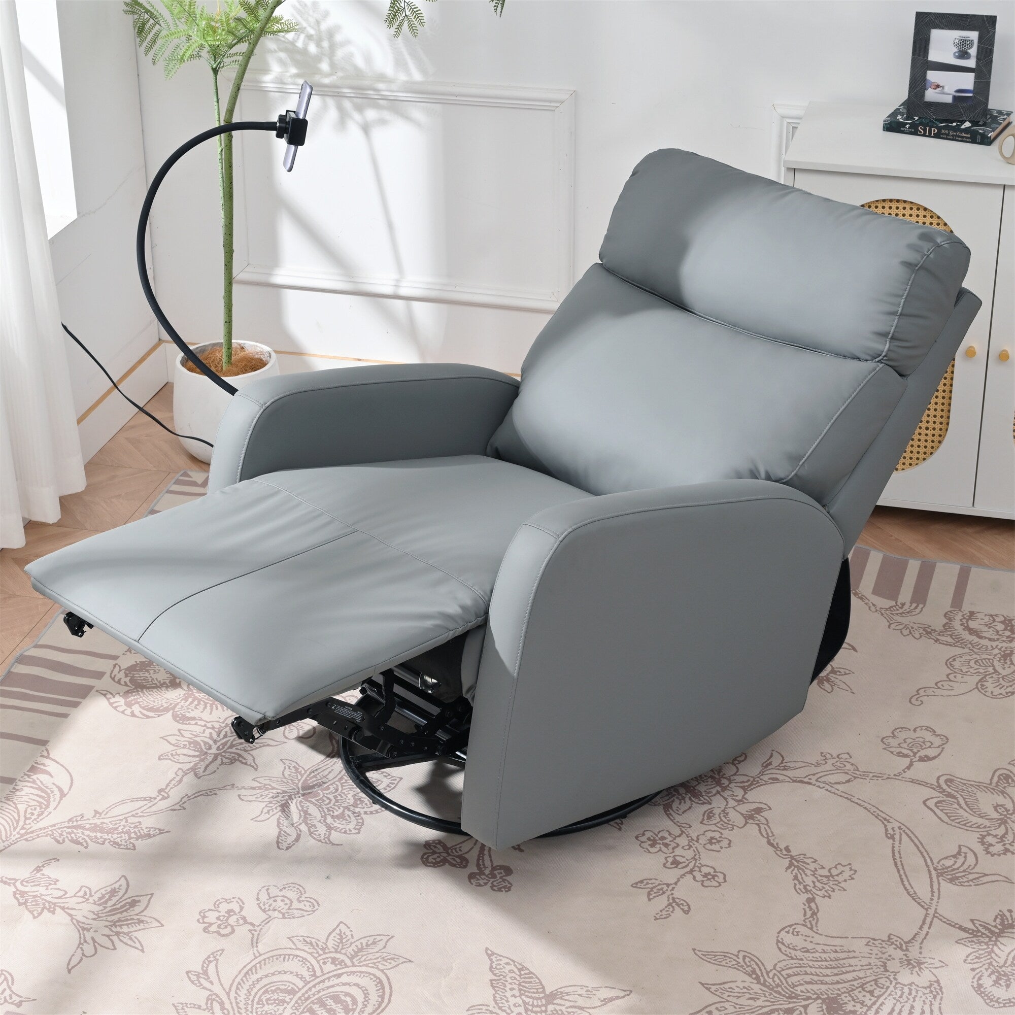 270° Power Swivel Rocker Recliner Chair