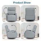 270° Power Swivel Rocker Recliner Chair
