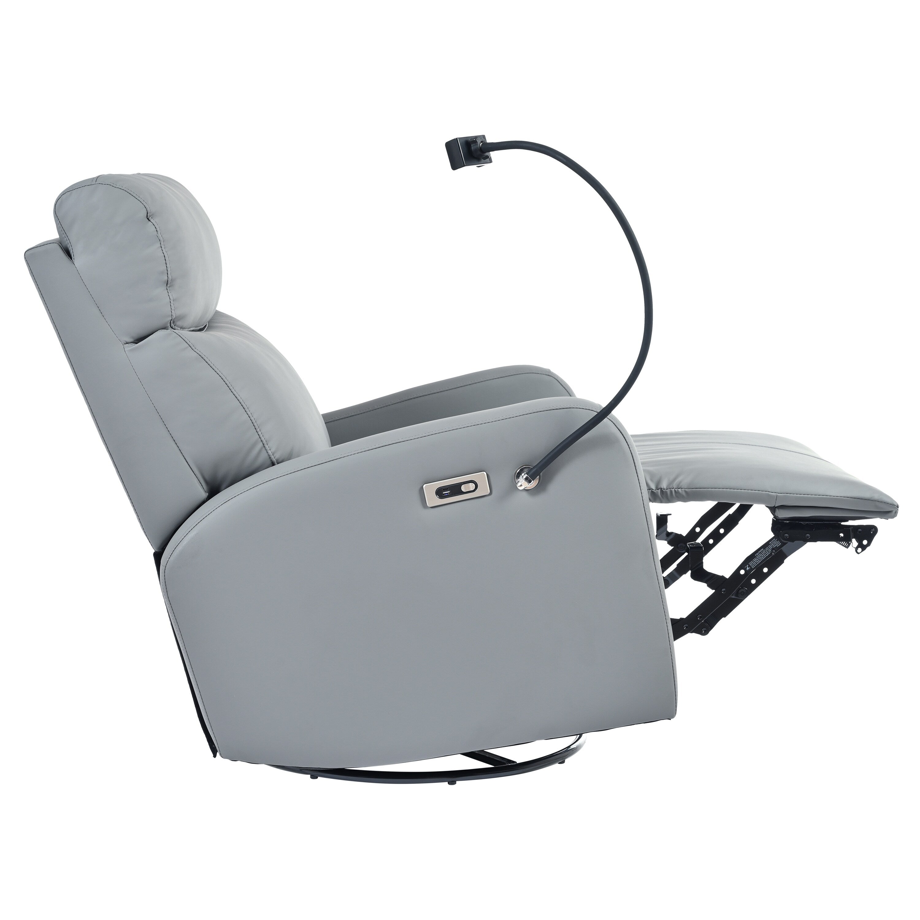 270° Power Swivel Rocker Recliner Chair