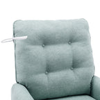 270° Swivel Recliner with USB Ports, Touch Lamp, Side Pocket Storage, and Rocking Base