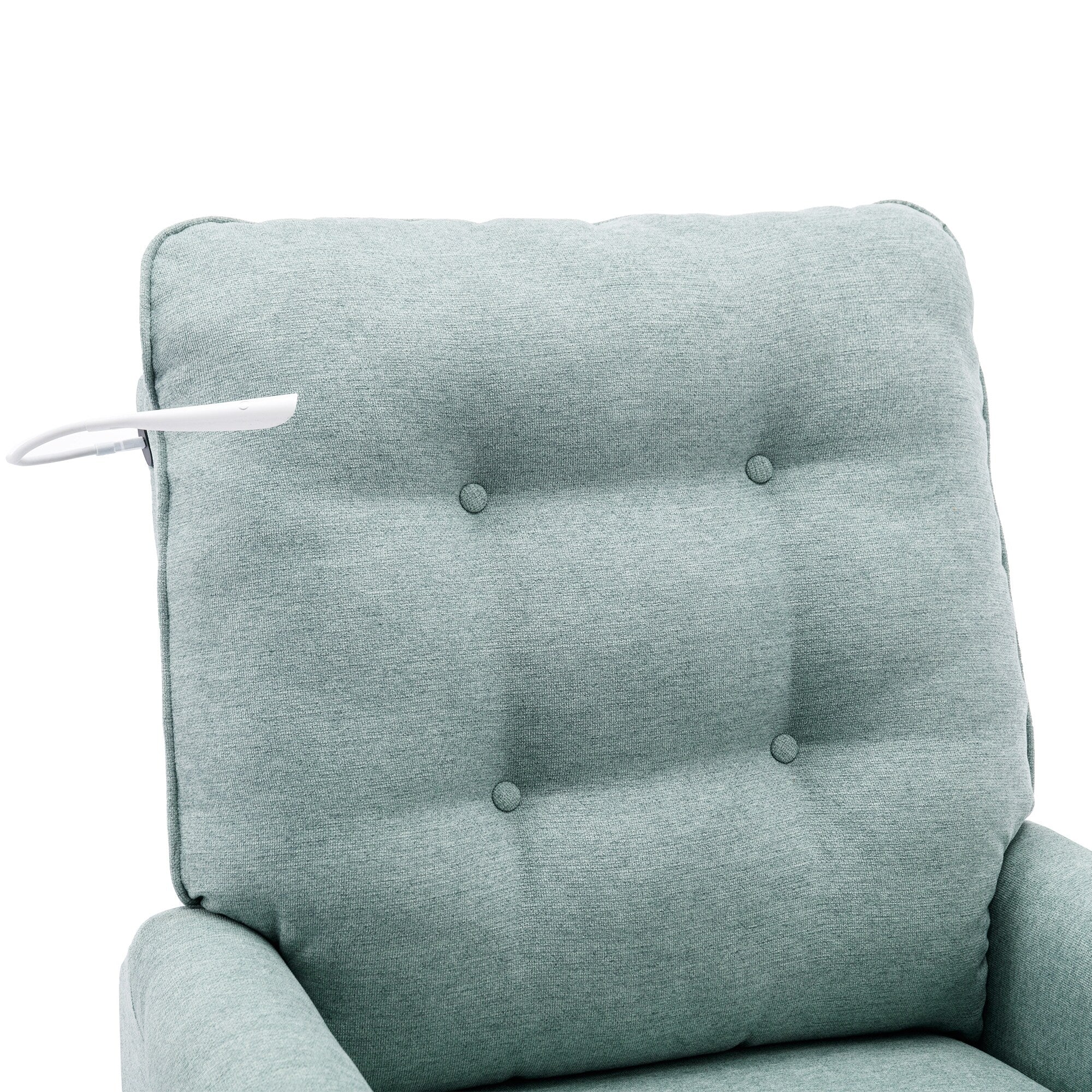270° Swivel Recliner with USB Ports, Touch Lamp, Side Pocket Storage, and Rocking Base