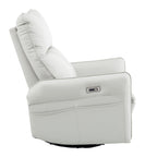 270° Swivel Rocker Power Recliner with USB Ports