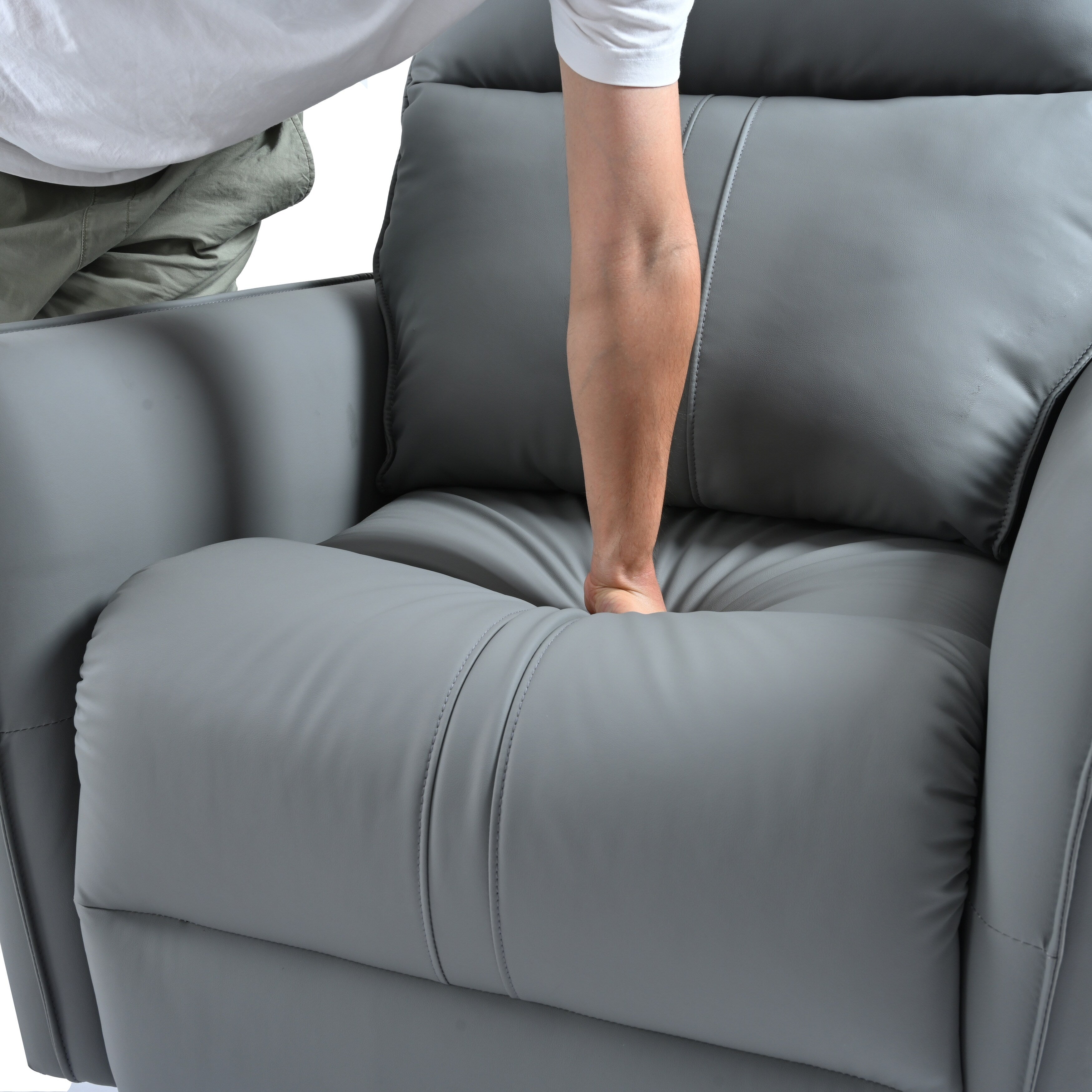 270° Swivel Rocker Power Recliner with USB Ports