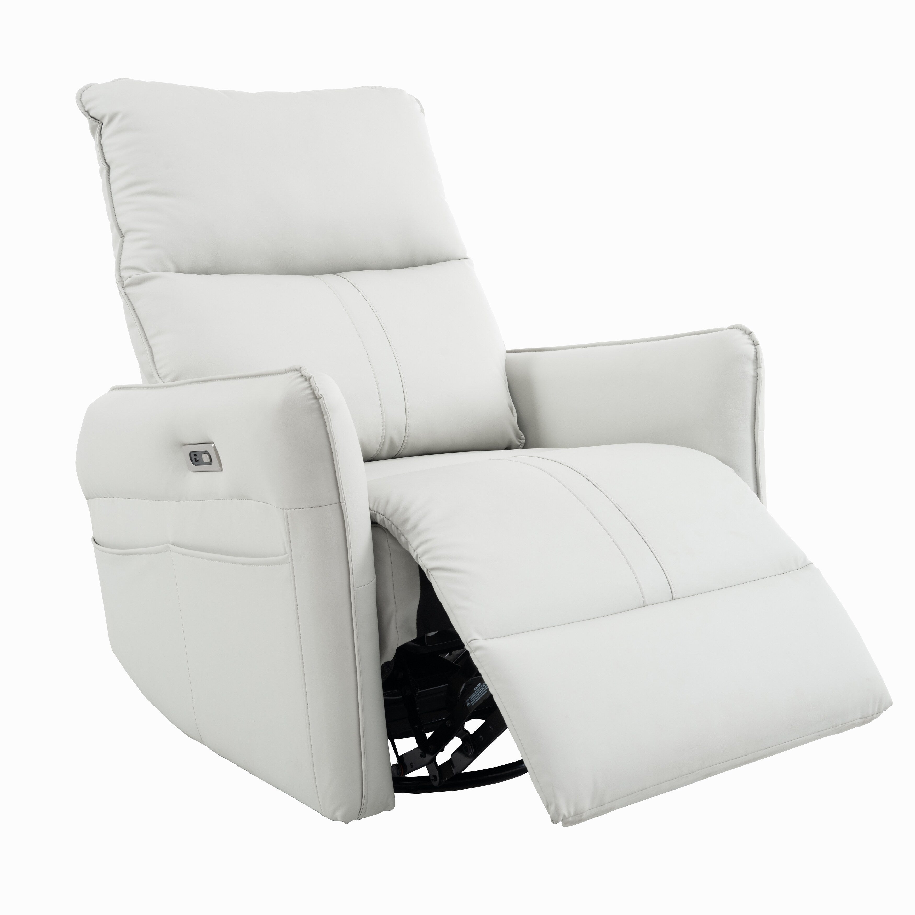 270° Swivel Rocker Power Recliner with USB Ports