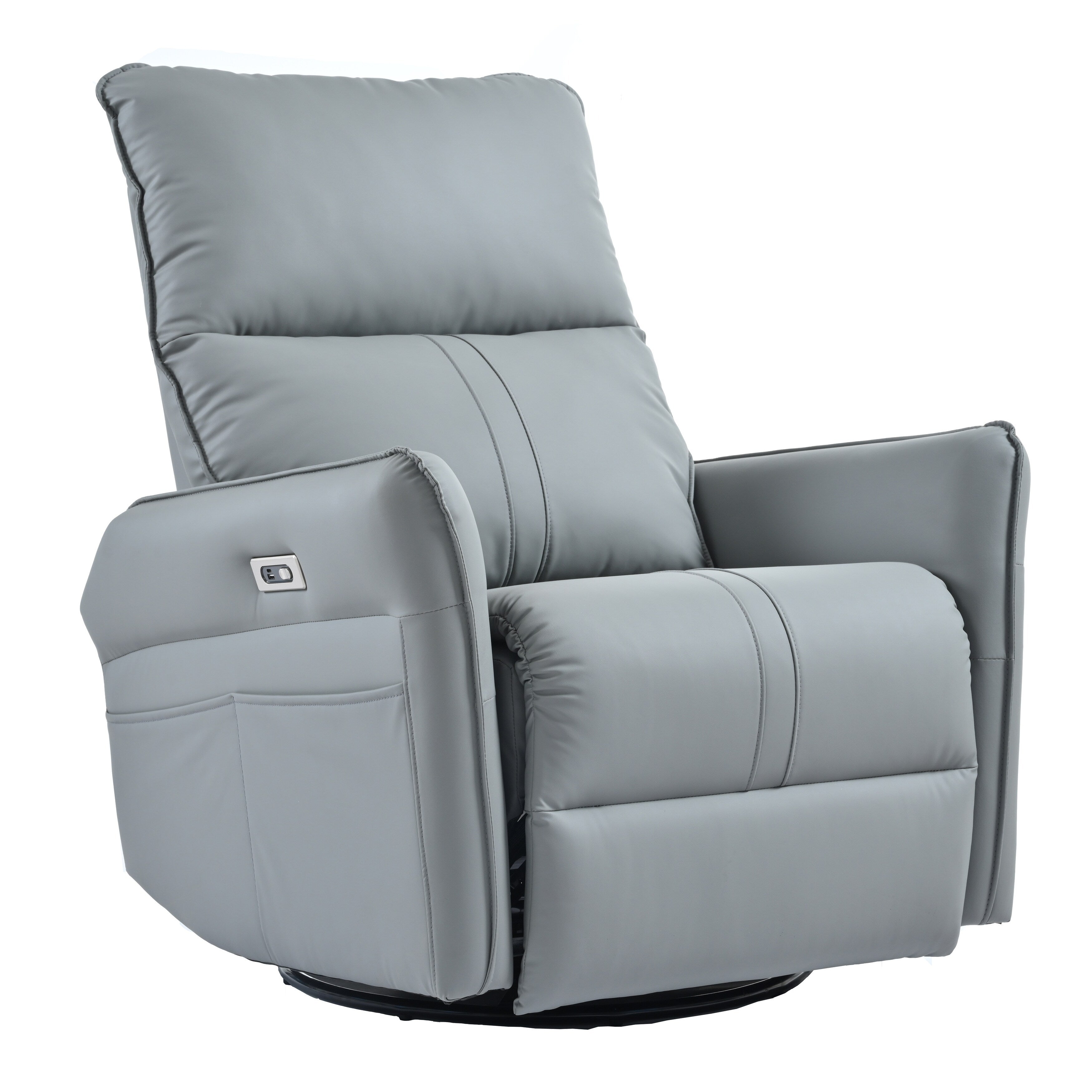 270° Swivel Rocker Power Recliner with USB Ports