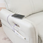 270° Swivel Rocker Power Recliner with USB Ports