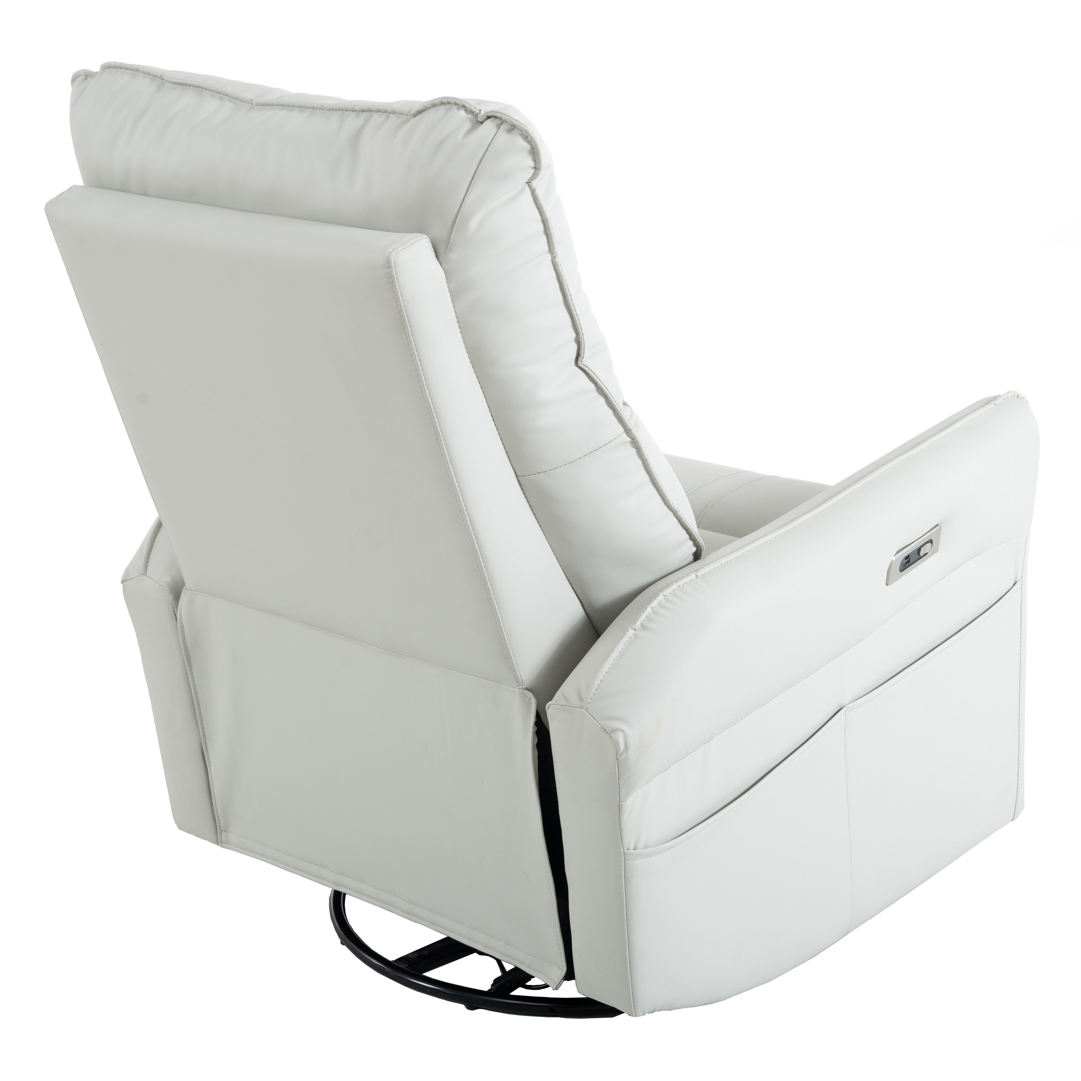 270° Swivel Rocker Power Recliner with USB Ports