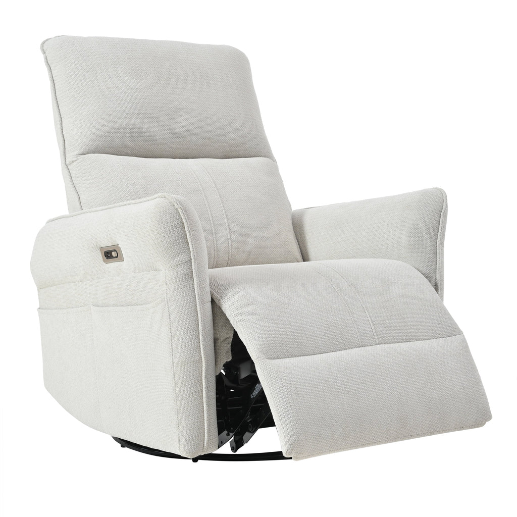 270° Swivel Rocker Power Recliner with USB Ports