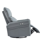 270° Swivel Rocker Power Recliner with USB Ports