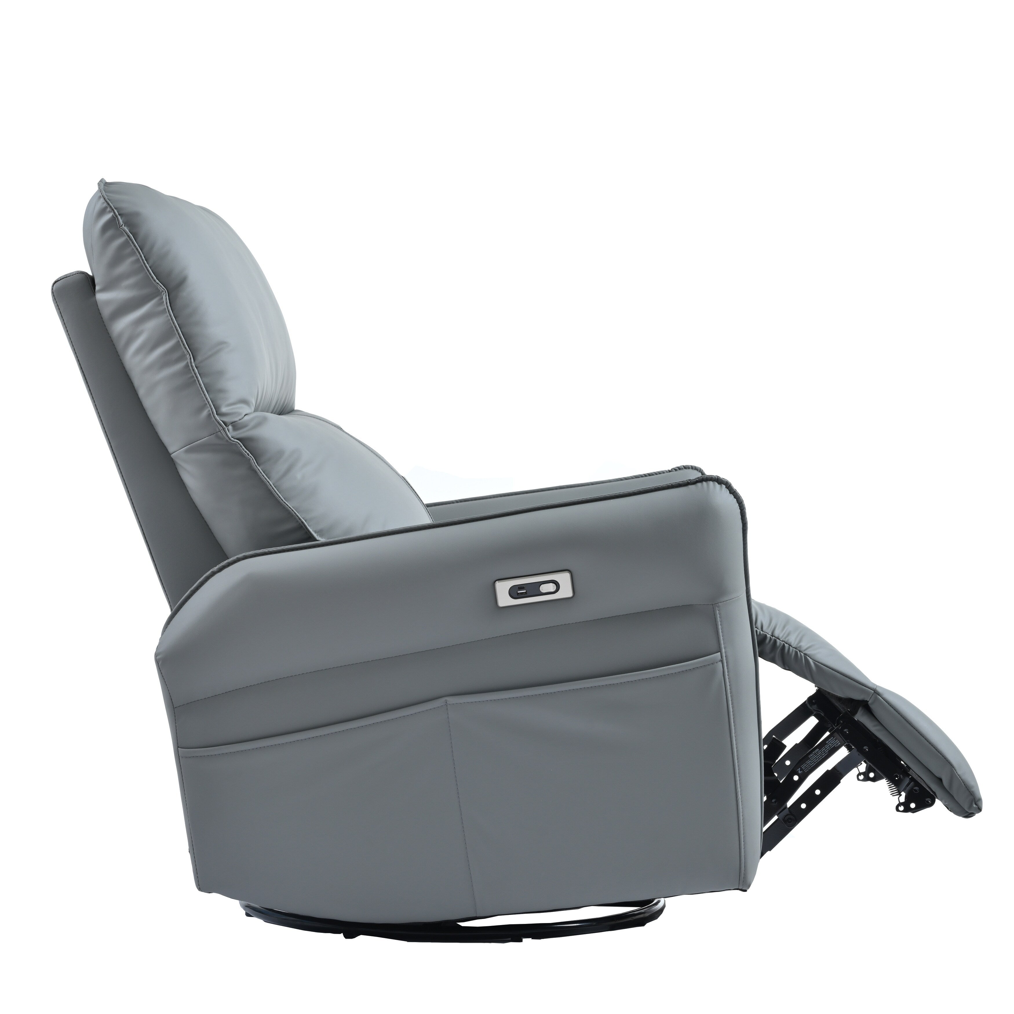270° Swivel Rocker Power Recliner with USB Ports