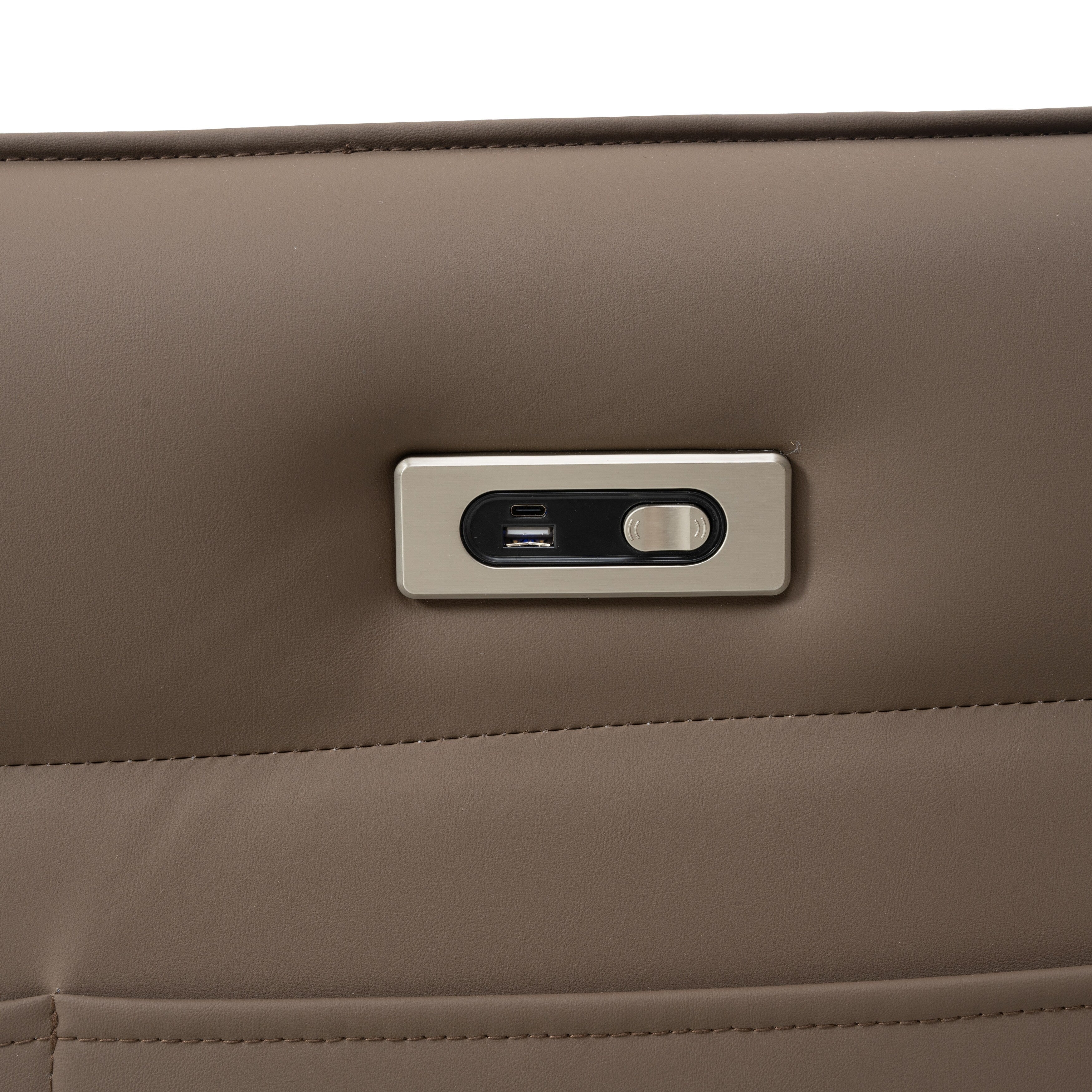 270° Swivel Rocker Power Recliner with USB Ports