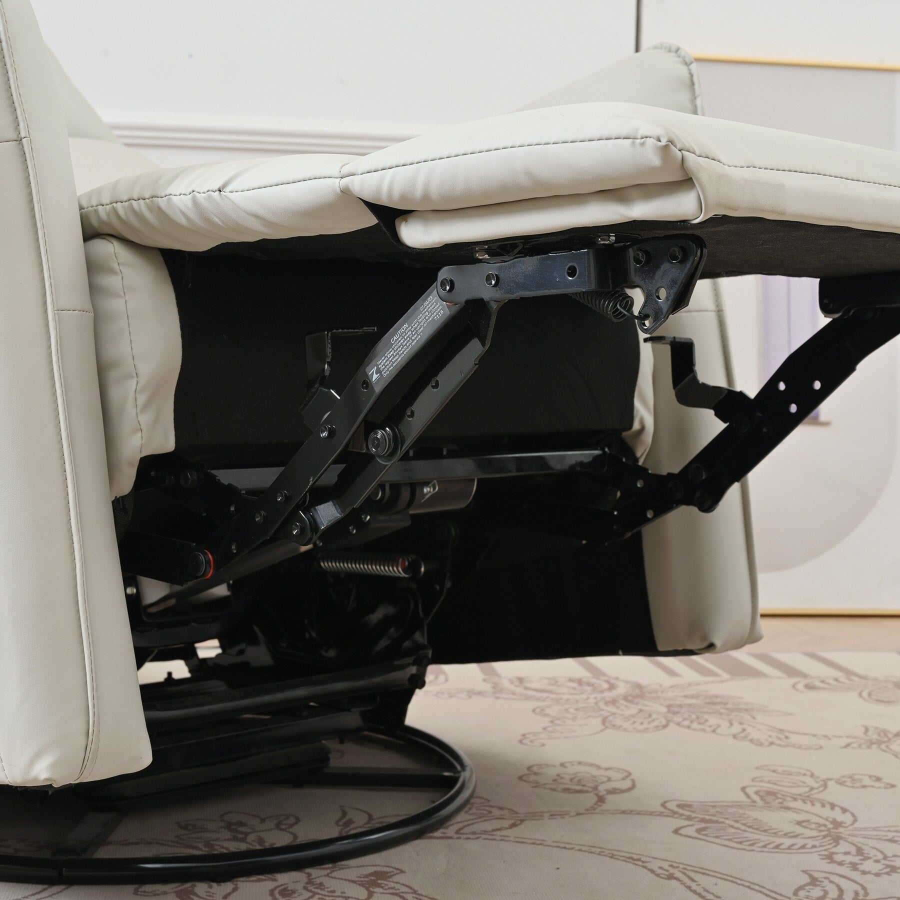 270° Swivel Rocker Power Recliner with USB Ports