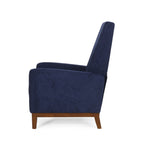 27'' Wide Wood Hand Manual Club Recliner