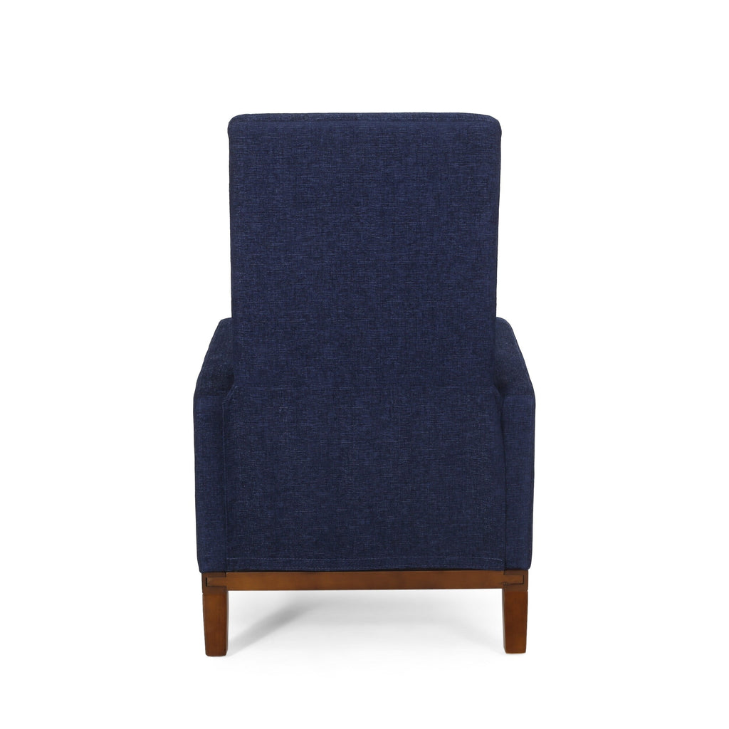 27'' Wide Wood Hand Manual Club Recliner