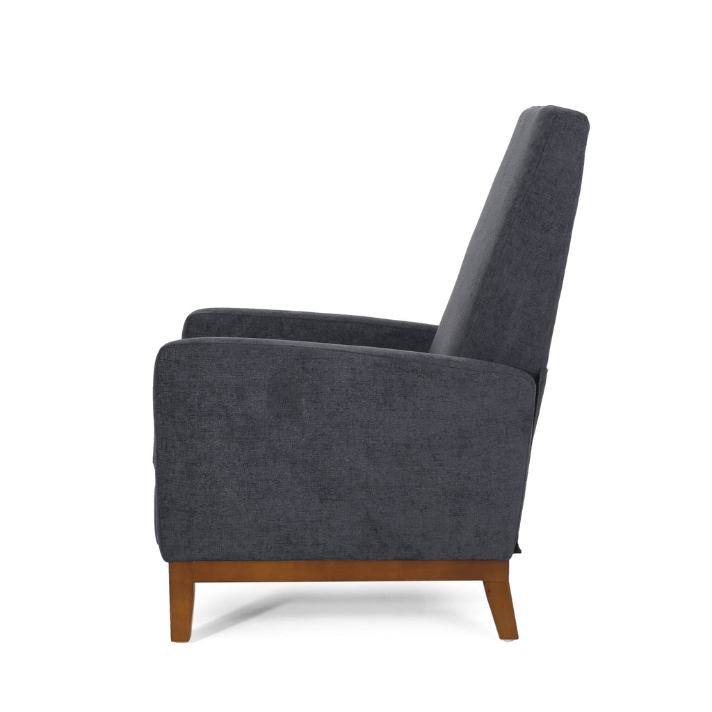 27'' Wide Wood Hand Manual Club Recliner