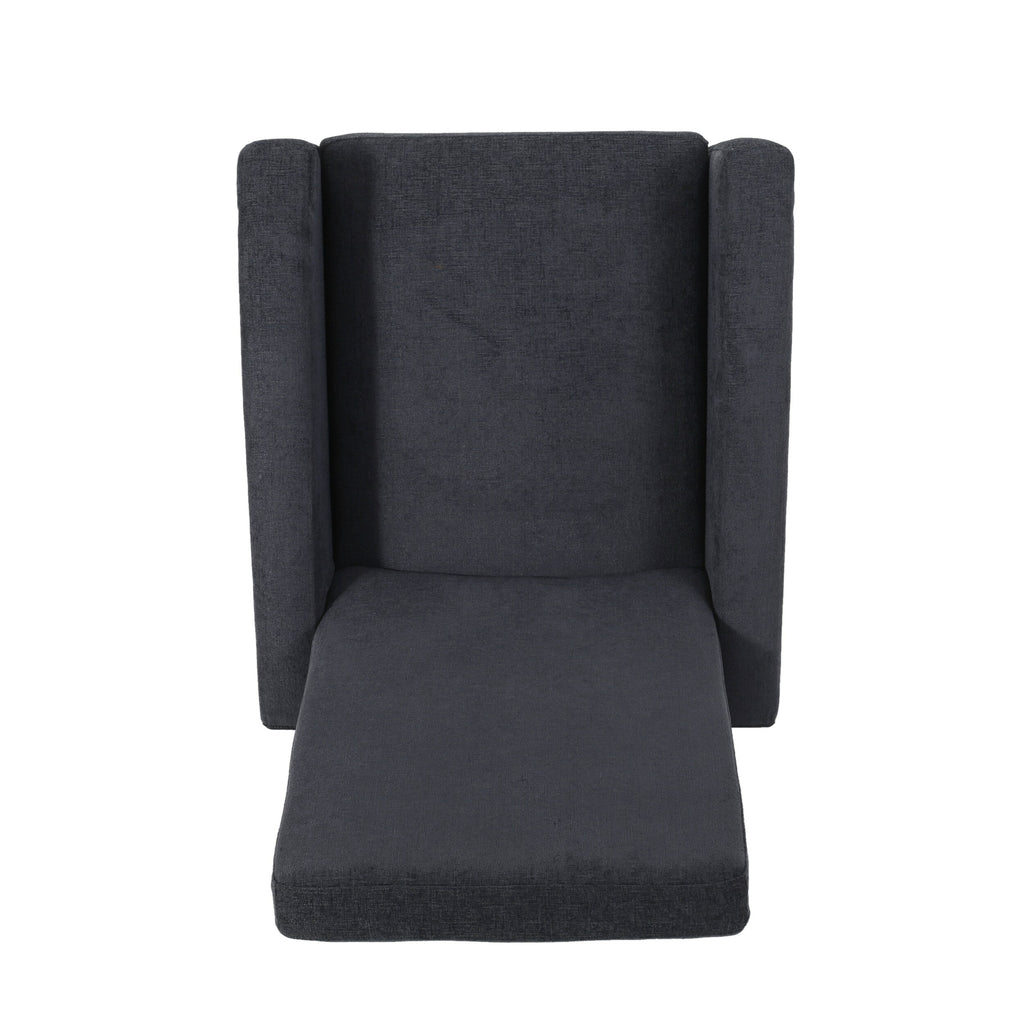 27'' Wide Wood Hand Manual Club Recliner