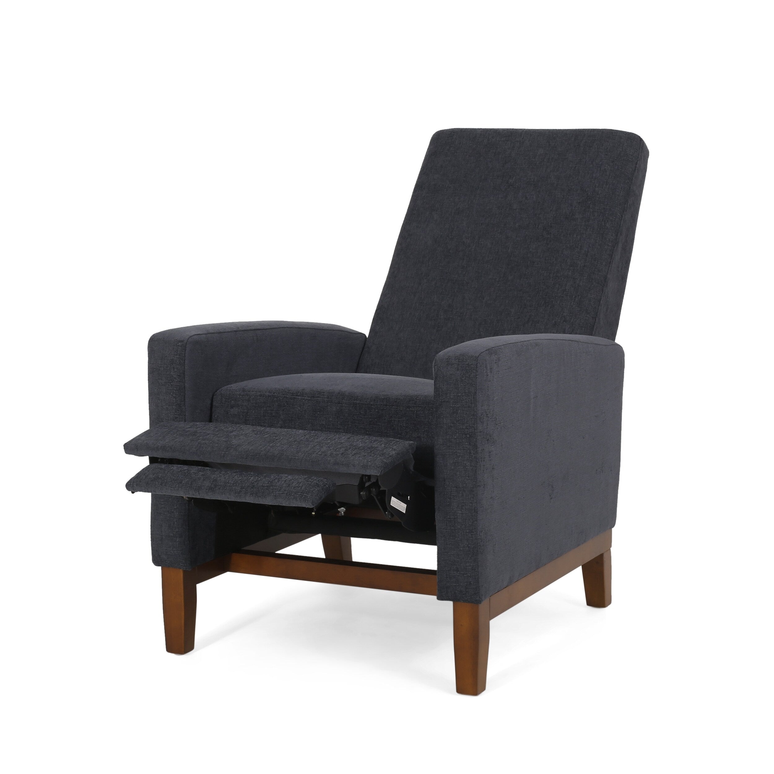 27'' Wide Wood Hand Manual Club Recliner