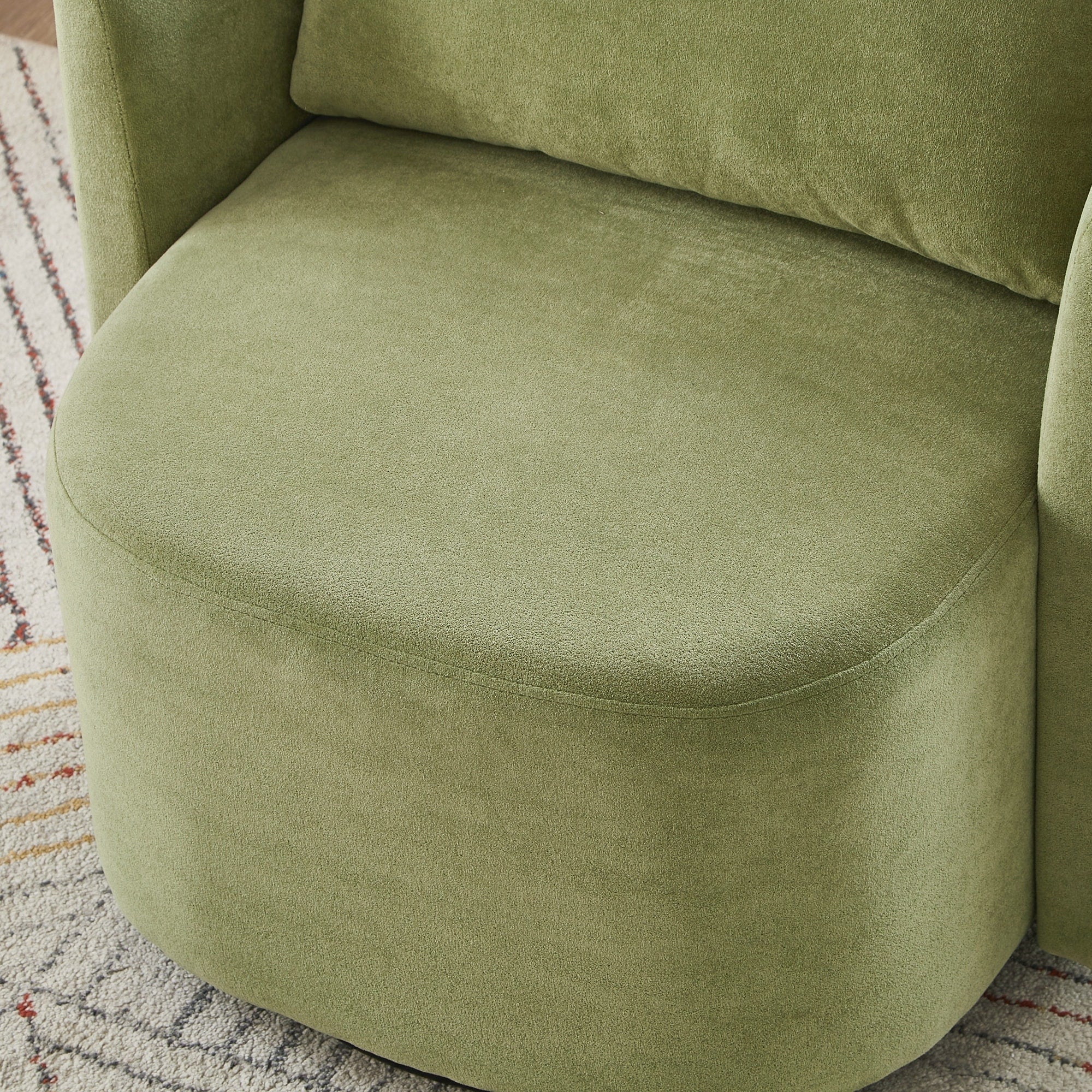 29.9inch Accent Barrel Armchair