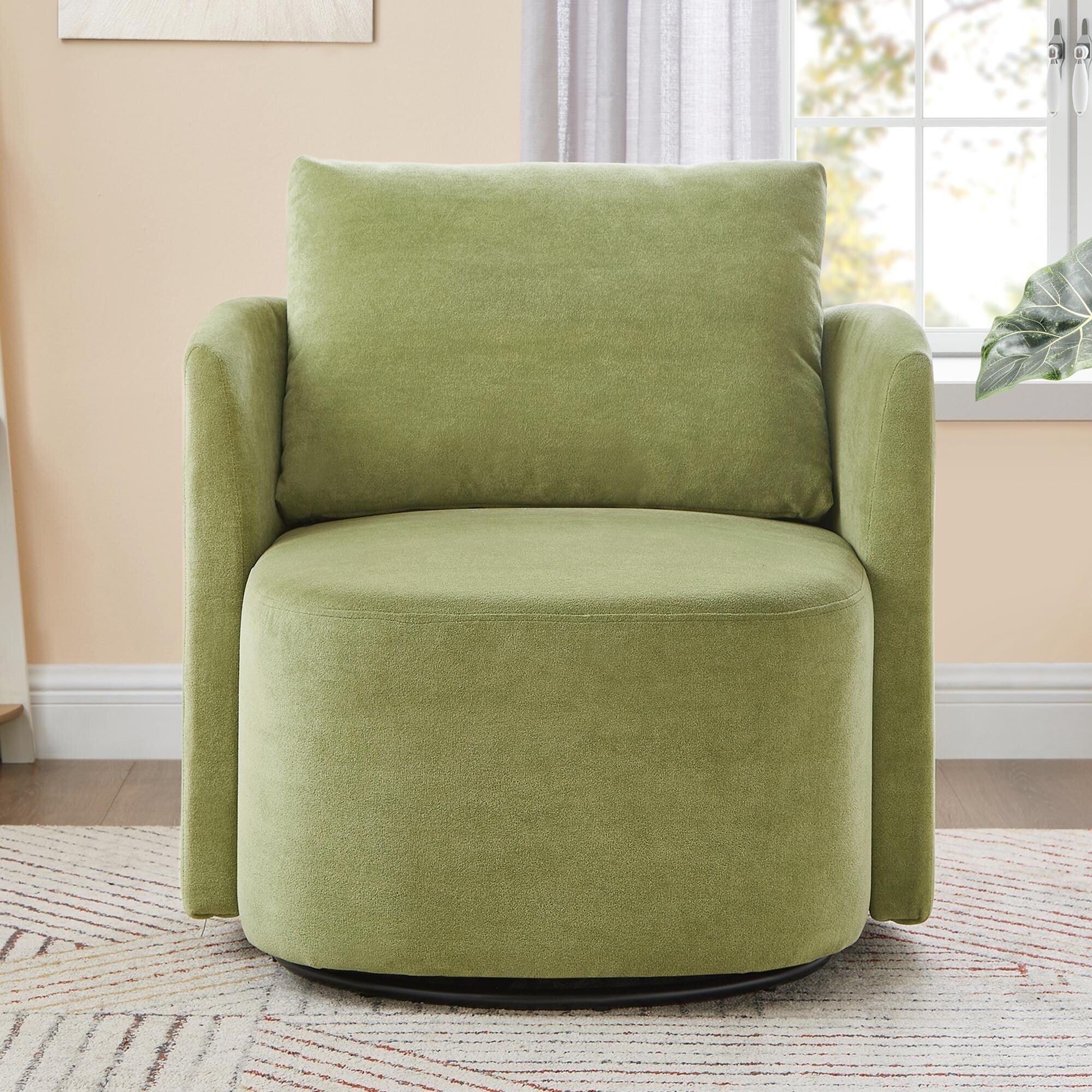 29.9inch Accent Barrel Armchair