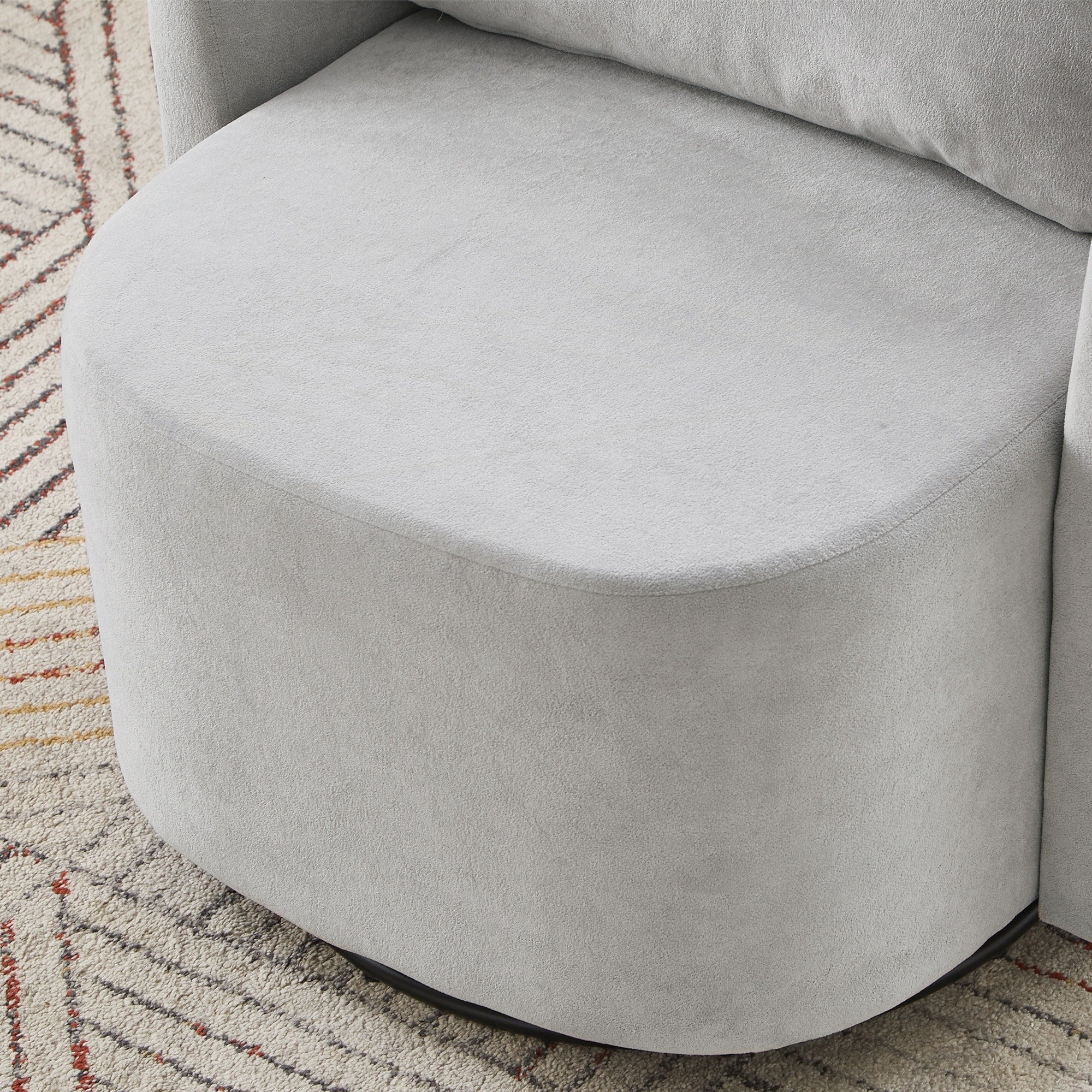 29.9inch Accent Barrel Armchair