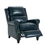 2 Set Manual Pushback Recliner Chair with Nailhead Trim
