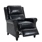 2 Set Manual Pushback Recliner Chair with Nailhead Trim