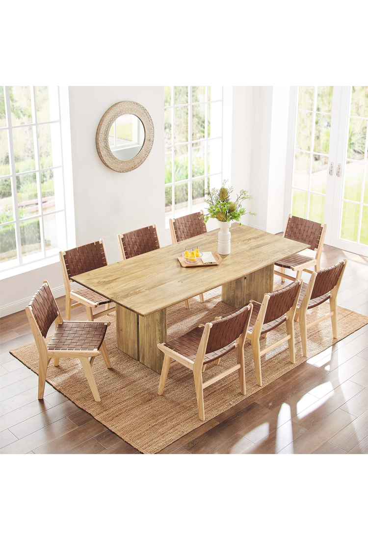 Table à manger Maiz 86, chêne
