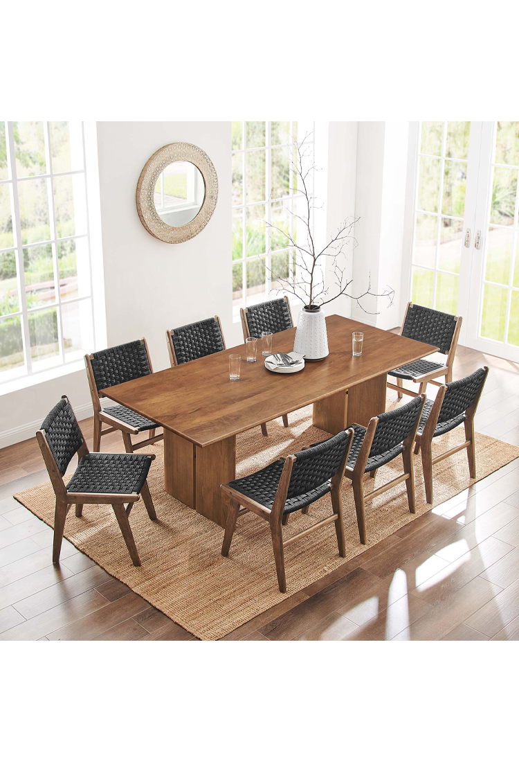 Table à manger Maiz 86, noyer