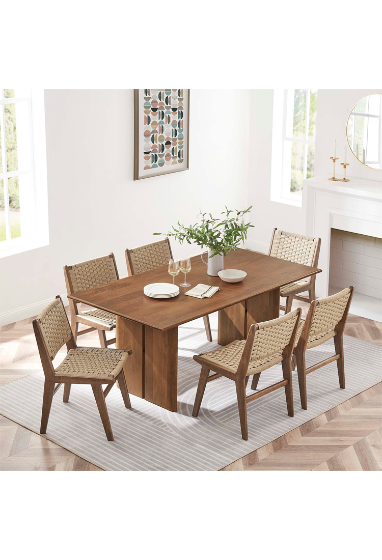 Table à manger Maiz 72, noyer