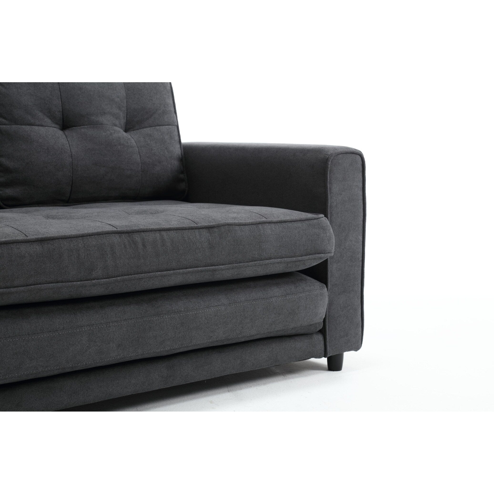 3 Fold Convertible Futon Couch Sleeper Sofa Bed