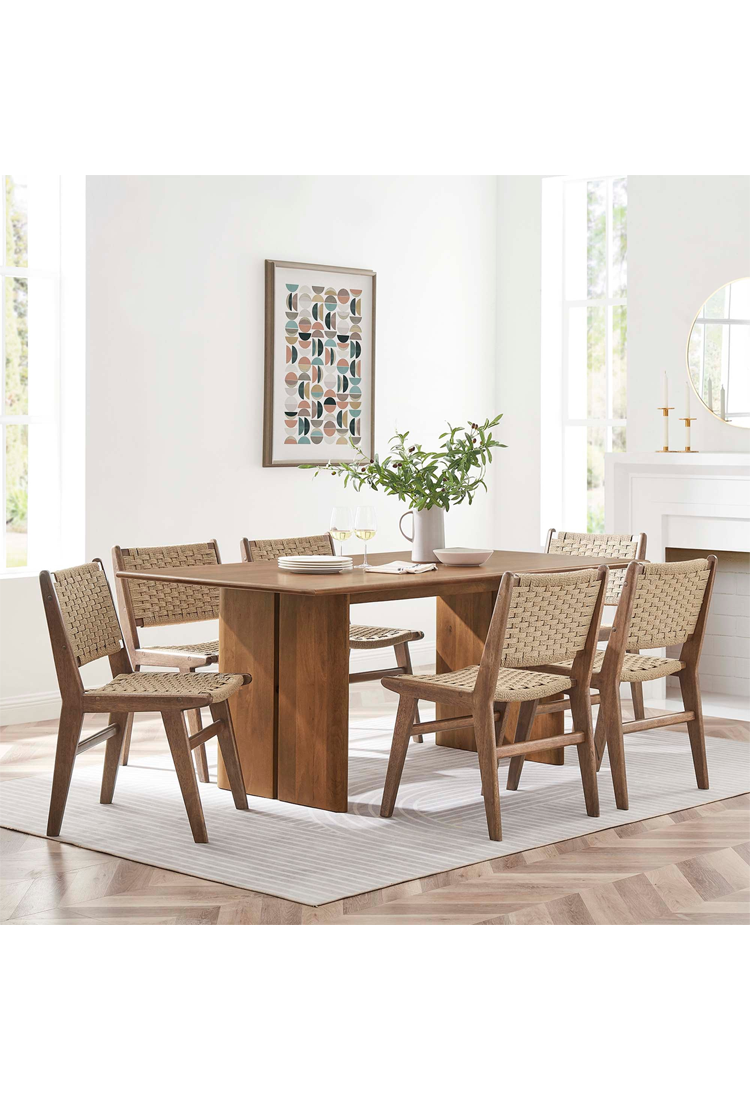 Table à manger Maiz 72, noyer