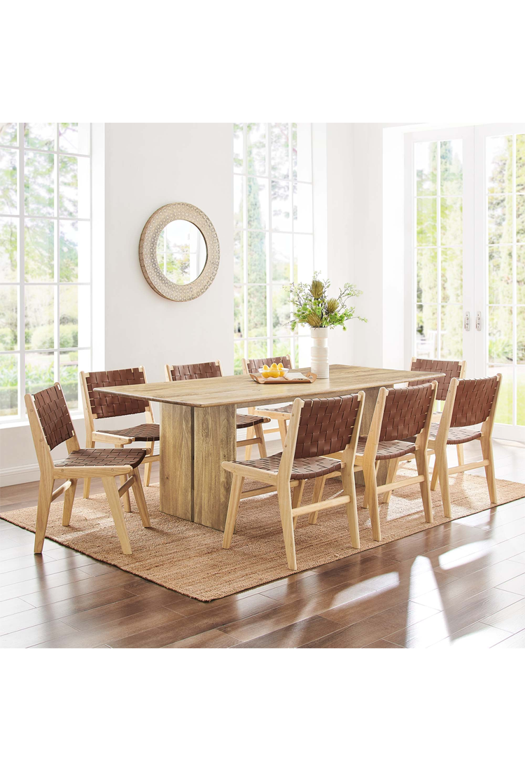 Table à manger Maiz 86, chêne