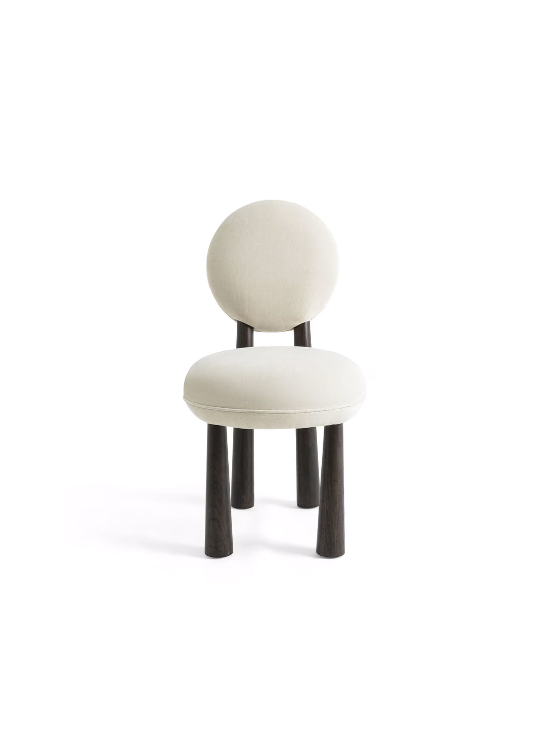 Chaise de salle à manger Channie crème