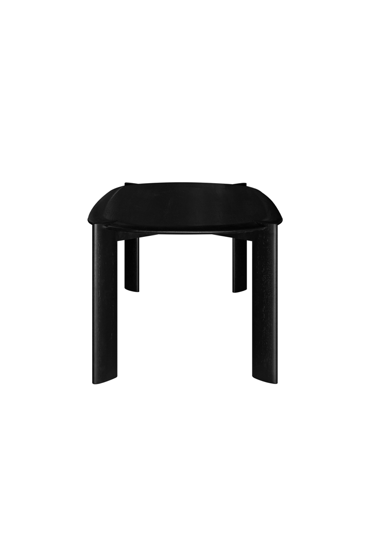 Table à manger Nosh, noire