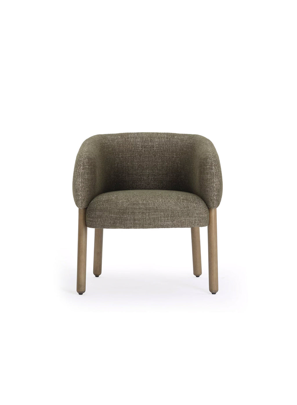 Chaise de salle à manger Foxxy vert olive
