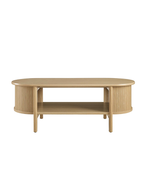 Table basse Caddie, chêne