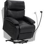 Electric Lift Recliner, Power Lift Recliner Chair with Waterproof Fabric