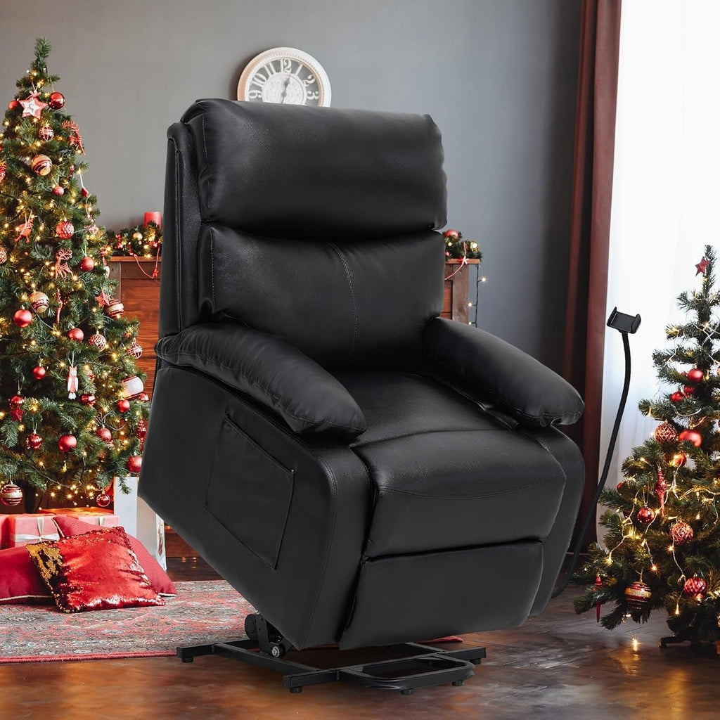 Electric Lift Recliner, Power Lift Recliner Chair with Waterproof Fabric