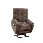 Liyasi Dual OKIN Motor Power Lift Recliner Chair for Elderly Infinite Position Lay Flat 180° Recliner with Heat Massage