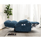 Liyasi Dual OKIN Motor Power Lift Recliner Chair for Elderly Infinite Position Lay Flat 180° Recliner with Heat Massage