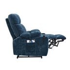 Liyasi Dual OKIN Motor Power Lift Recliner Chair for Elderly Infinite Position Lay Flat 180° Recliner with Heat Massage