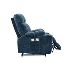 Liyasi Dual OKIN Motor Power Lift Recliner Chair for Elderly Infinite Position Lay Flat 180° Recliner with Heat Massage