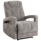 Set of 1 Upholstered Push Recliner Chair
