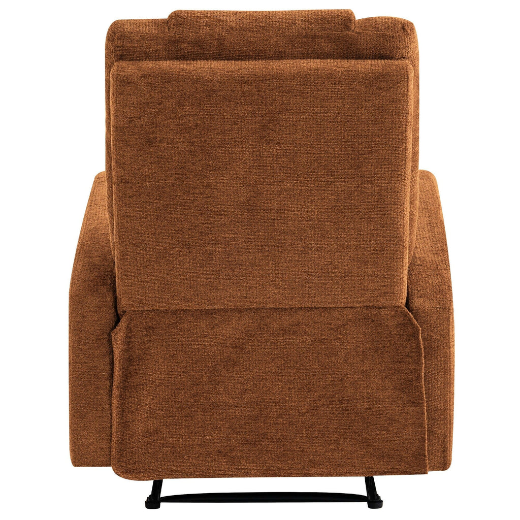 Set of 1 Upholstered Push Recliner Chair