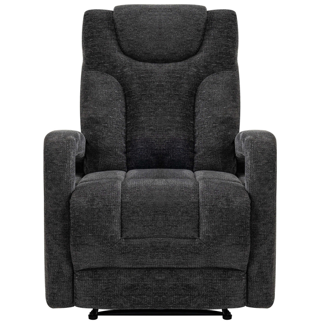 Set of 1 Upholstered Push Recliner Chair