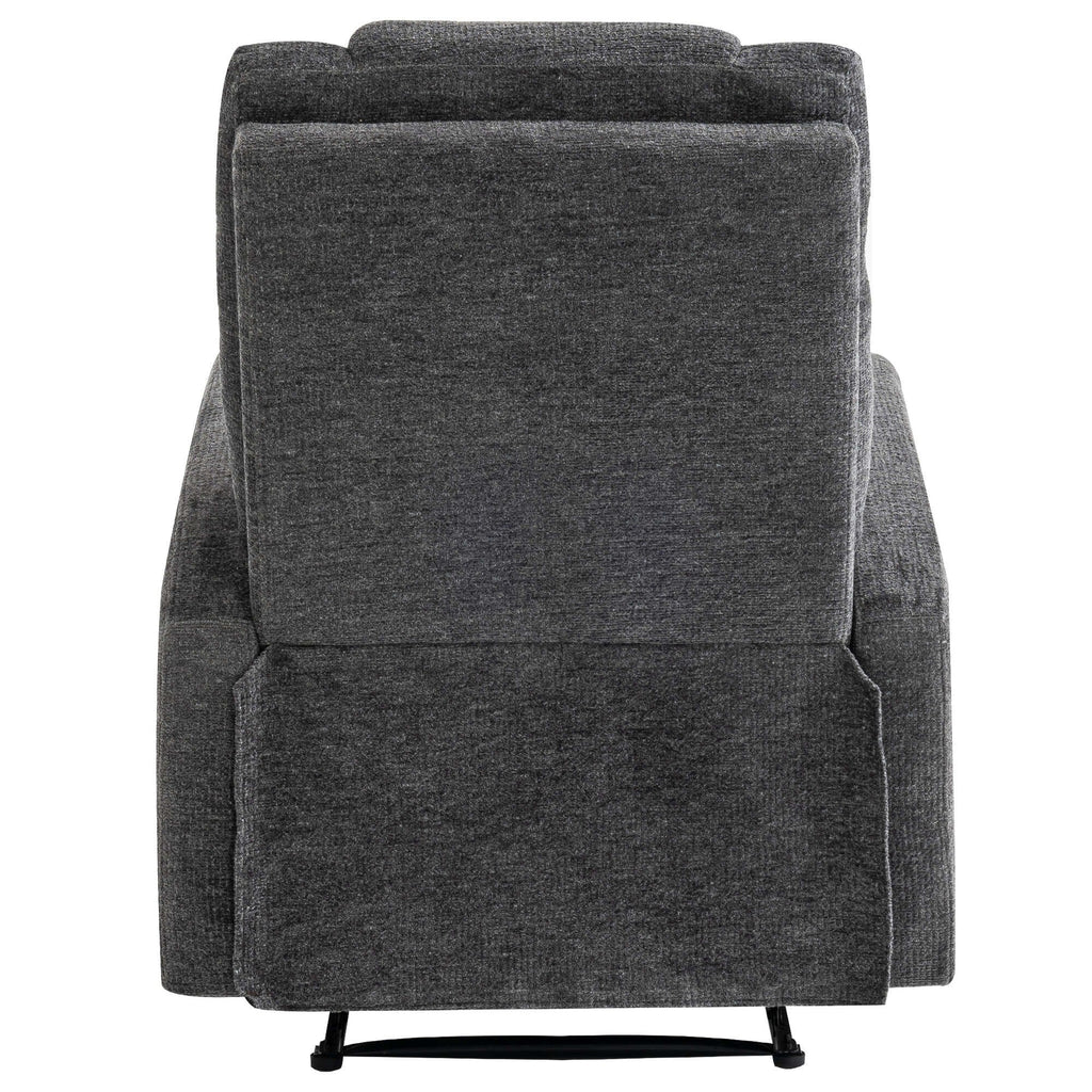 Set of 1 Upholstered Push Recliner Chair